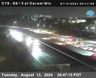 NB 15 at Carmel Mountain Rd.