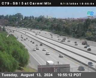 NB 15 at Carmel Mountain Rd.