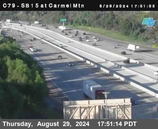 NB 15 at Carmel Mountain Rd.