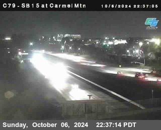 NB 15 at Carmel Mountain Rd.