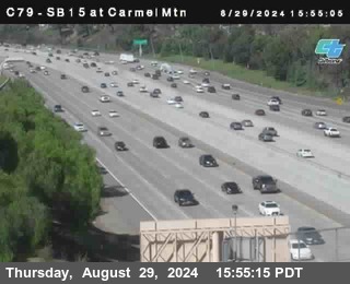 NB 15 at Carmel Mountain Rd.