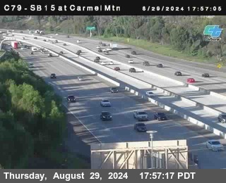 NB 15 at Carmel Mountain Rd.