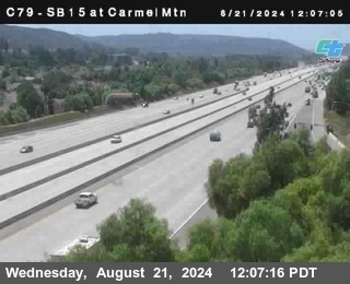 NB 15 at Carmel Mountain Rd.