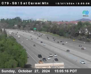 NB 15 at Carmel Mountain Rd.