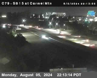 NB 15 at Carmel Mountain Rd.