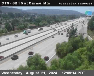 NB 15 at Carmel Mountain Rd.