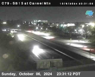 NB 15 at Carmel Mountain Rd.