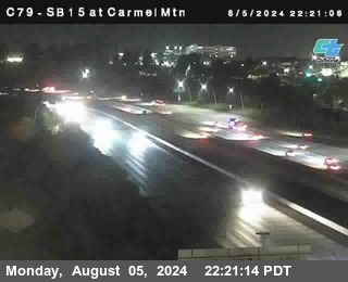 NB 15 at Carmel Mountain Rd.