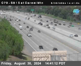 NB 15 at Carmel Mountain Rd.