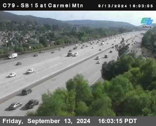 NB 15 at Carmel Mountain Rd.