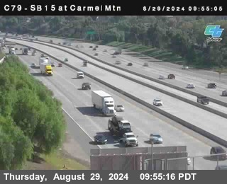 NB 15 at Carmel Mountain Rd.