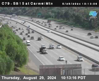 NB 15 at Carmel Mountain Rd.