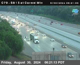 NB 15 at Carmel Mountain Rd.