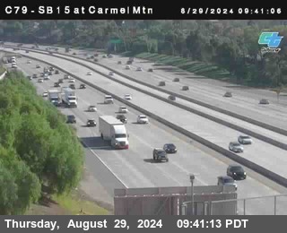 NB 15 at Carmel Mountain Rd.