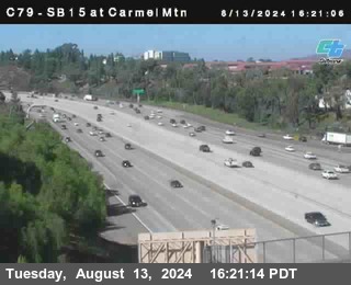 NB 15 at Carmel Mountain Rd.