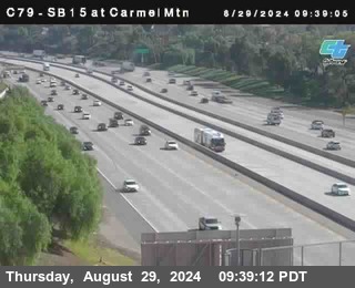 NB 15 at Carmel Mountain Rd.