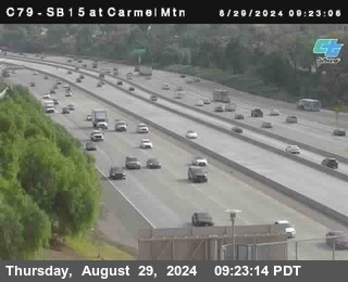 NB 15 at Carmel Mountain Rd.