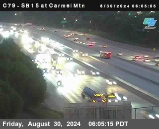 NB 15 at Carmel Mountain Rd.