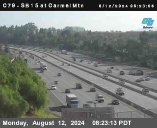 NB 15 at Carmel Mountain Rd.