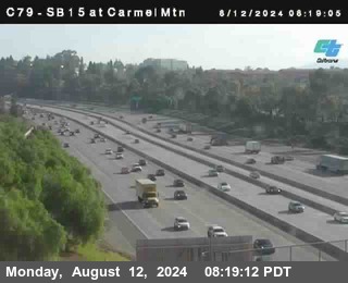 NB 15 at Carmel Mountain Rd.