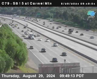 NB 15 at Carmel Mountain Rd.