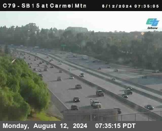 NB 15 at Carmel Mountain Rd.