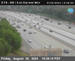 NB 15 at Carmel Mountain Rd.