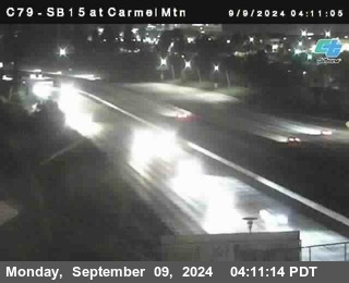 NB 15 at Carmel Mountain Rd.