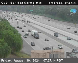 NB 15 at Carmel Mountain Rd.