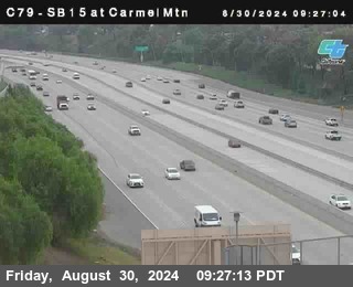 NB 15 at Carmel Mountain Rd.