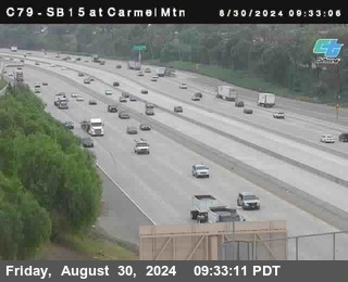 NB 15 at Carmel Mountain Rd.