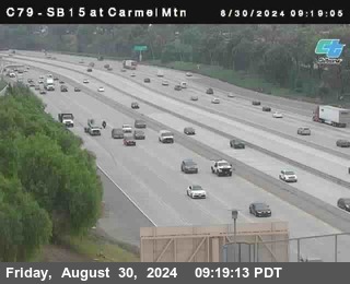 NB 15 at Carmel Mountain Rd.