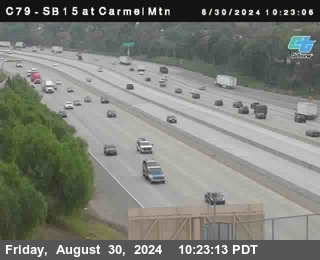 NB 15 at Carmel Mountain Rd.