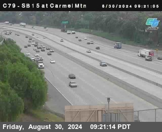 NB 15 at Carmel Mountain Rd.