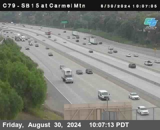 NB 15 at Carmel Mountain Rd.