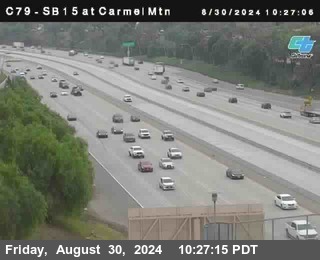 NB 15 at Carmel Mountain Rd.