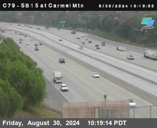 NB 15 at Carmel Mountain Rd.