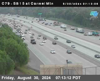 NB 15 at Carmel Mountain Rd.