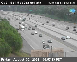 NB 15 at Carmel Mountain Rd.