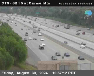 NB 15 at Carmel Mountain Rd.