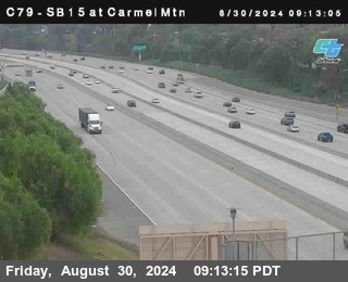 NB 15 at Carmel Mountain Rd.