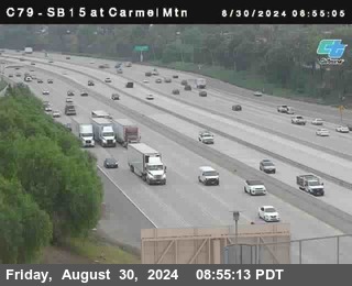 NB 15 at Carmel Mountain Rd.