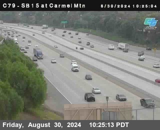 NB 15 at Carmel Mountain Rd.