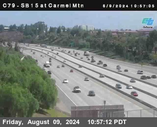 NB 15 at Carmel Mountain Rd.