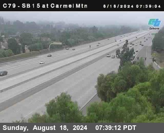 NB 15 at Carmel Mountain Rd.