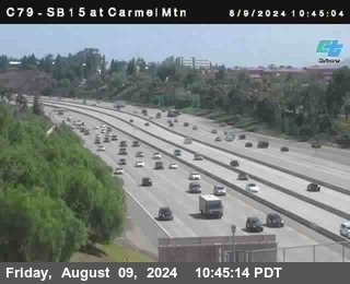 NB 15 at Carmel Mountain Rd.