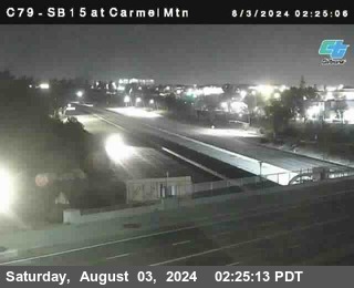 NB 15 at Carmel Mountain Rd.