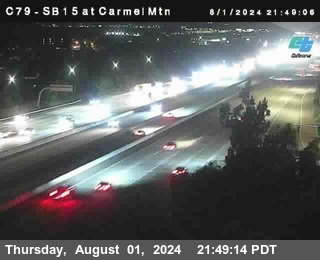 NB 15 at Carmel Mountain Rd.