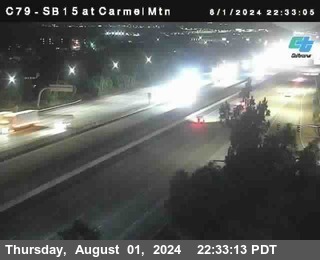 NB 15 at Carmel Mountain Rd.