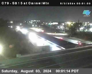 NB 15 at Carmel Mountain Rd.